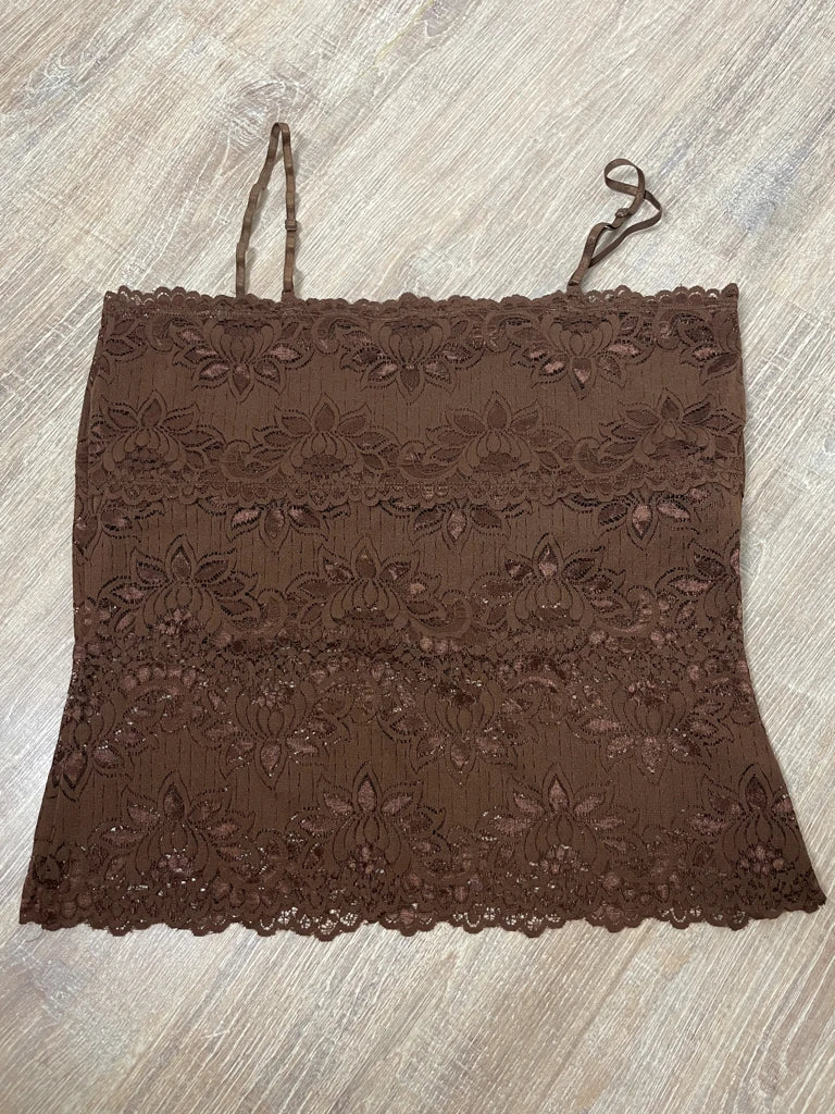 detail view, Lace Top, vintage Y2K second hand piece, image 4