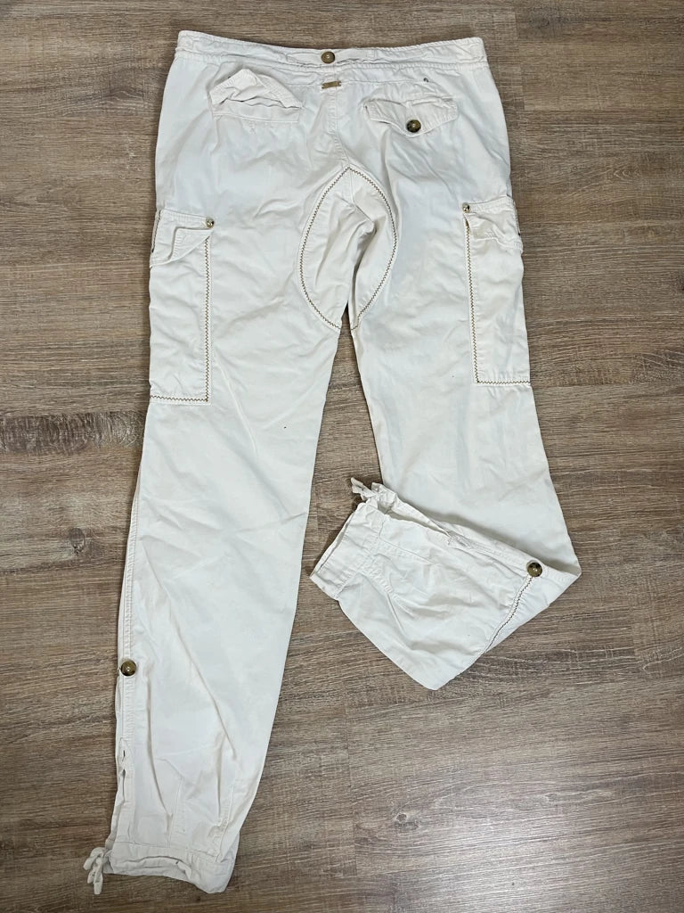 detail view, PINKO Low Waist Pants, vintage Y2K second hand piece, image 4