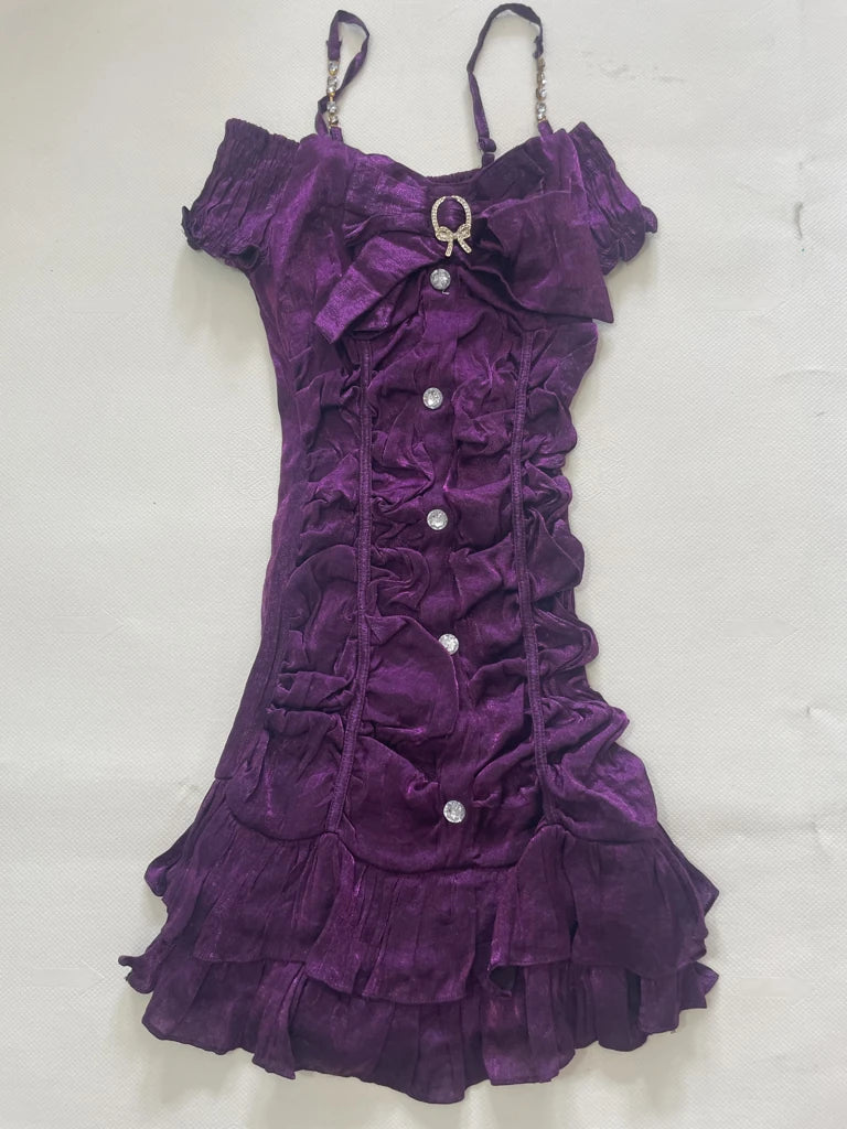 2000s glitter dress