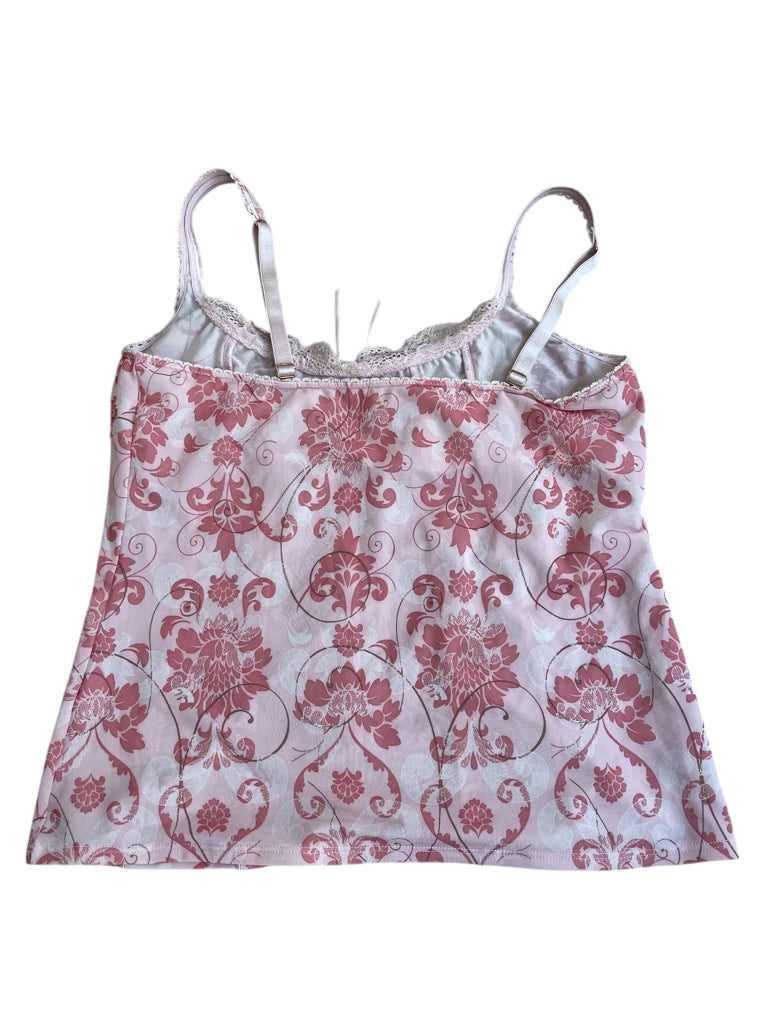 detail view, Bendon )versailles babe – pink corset cami (S?, vintage Y2K second hand piece, image 6