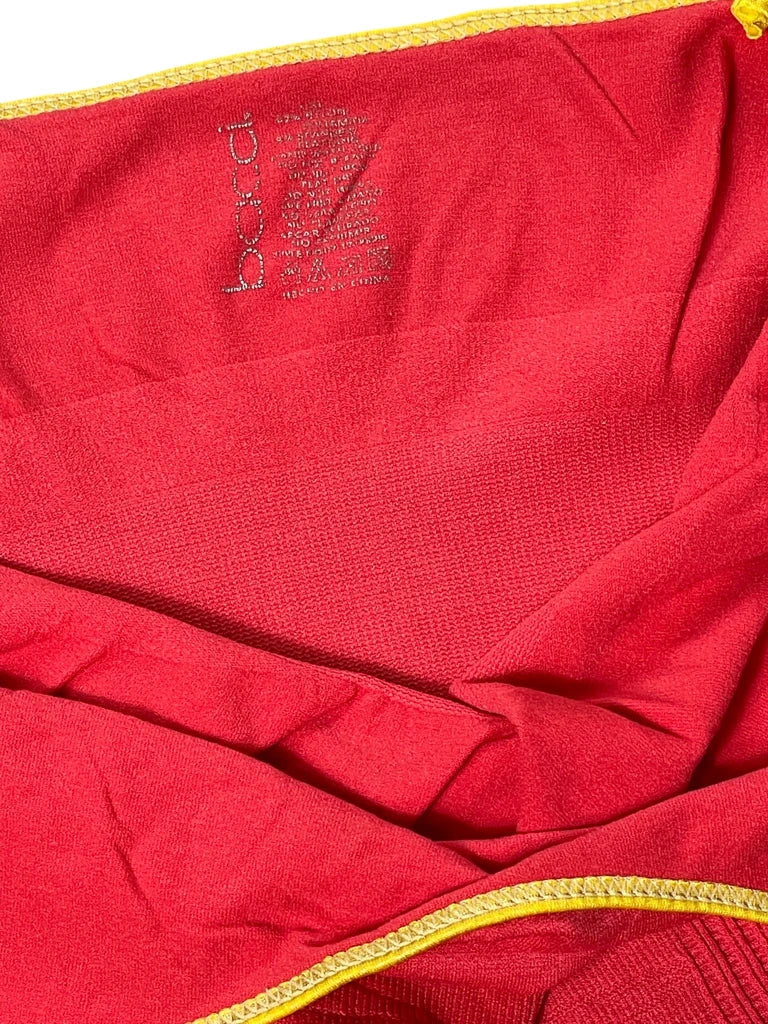 detail view, Bacci Pink Contrast Strap Y2K Camisole, vintage Y2K second hand piece