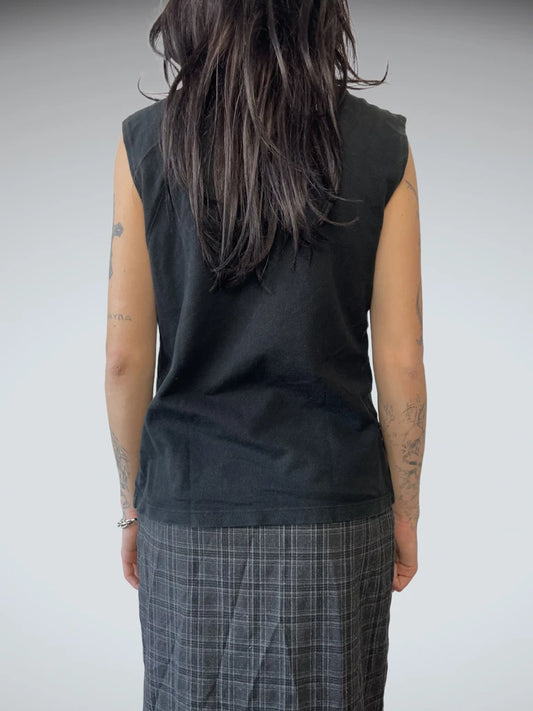 back view, Lacoste Tank Top, vintage Y2K second hand piece