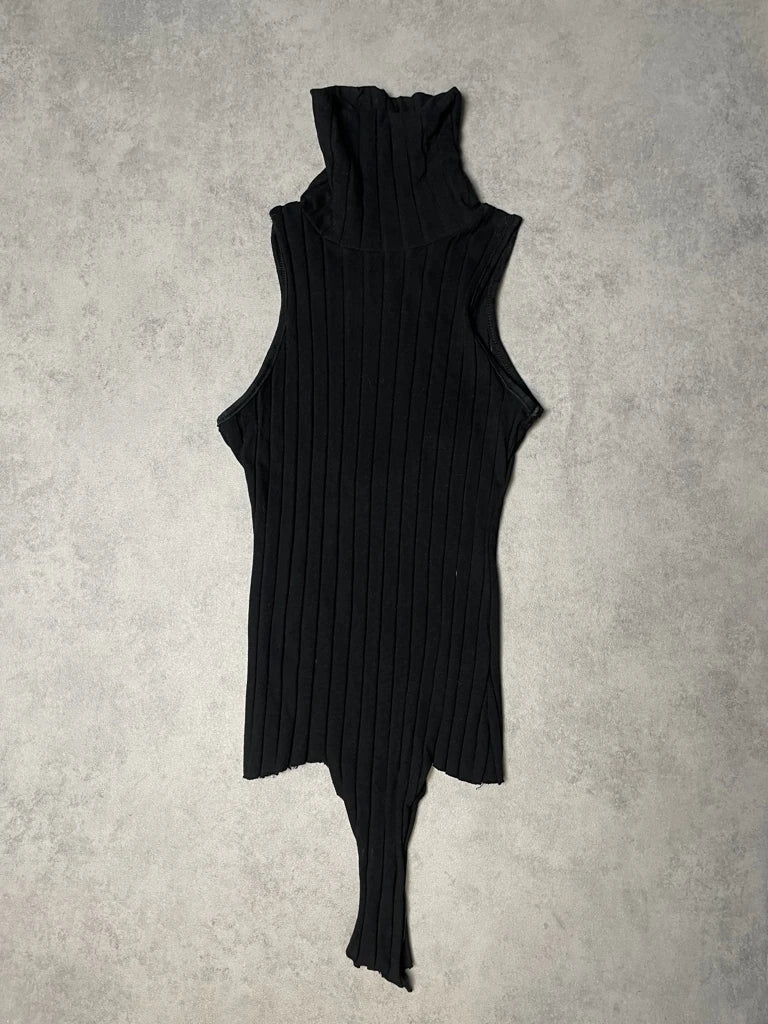 detail view, Turtle Neck Body, vintage Y2K second hand piece, image 6