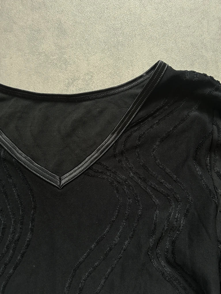 Patterned Mesh Top (S)