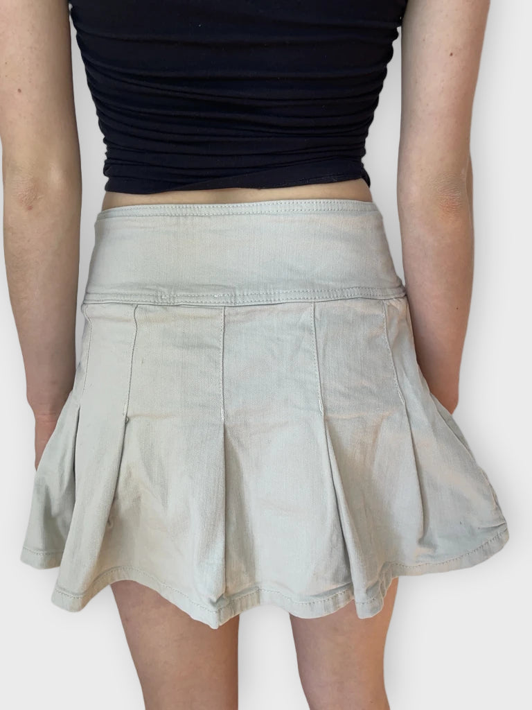 flared mini skirt
