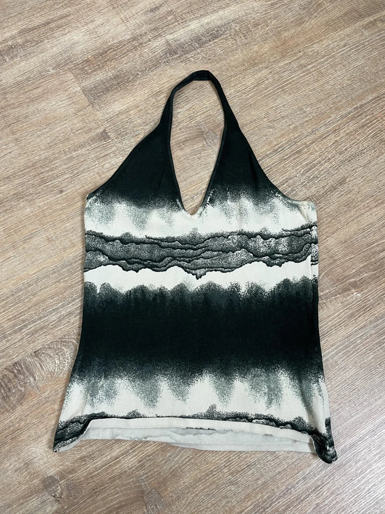 detail view, Halter Top, vintage Y2K second hand piece, image 6