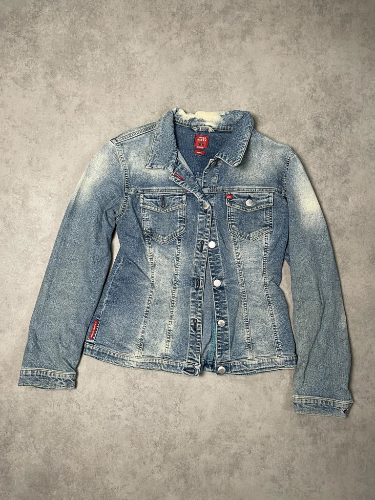 detail view, Miss Sixty Jeans Jacket, vintage Y2K second hand piece, image 6