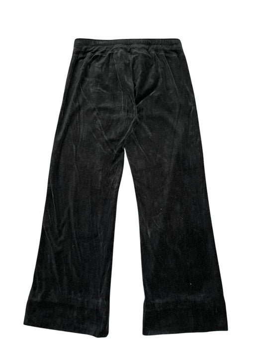 back view, Zumba Black Rhinestone Pants, vintage Y2K second hand piece