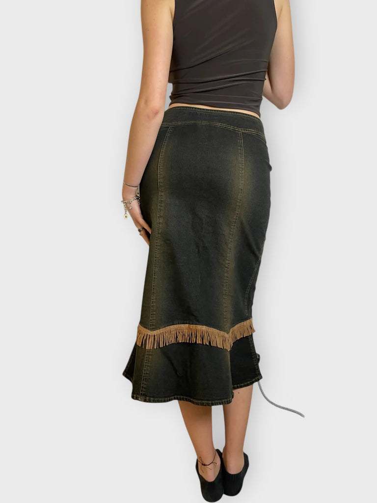 Denim skirt