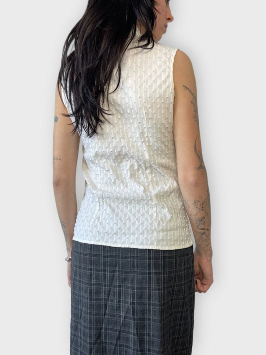 back view, Sleeveless Shirt, vintage Y2K second hand piece