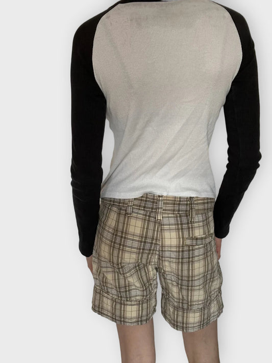 back view, Miss Sixty Shorts, vintage Y2K second hand piece
