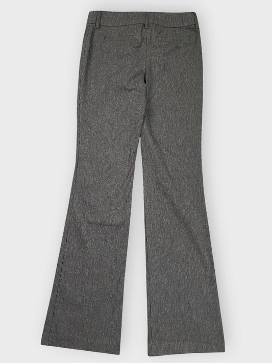 back view, Rickis Black Tailored Bootcut Suit Pants, vintage Y2K second hand piece
