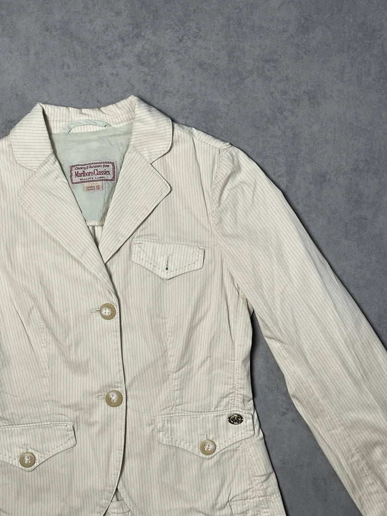 detail view, Malboro Classics Blazer, vintage Y2K second hand piece, image 4