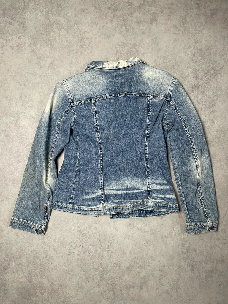 detail view, Miss Sixty Jeans Jacket, vintage Y2K second hand piece, image 5