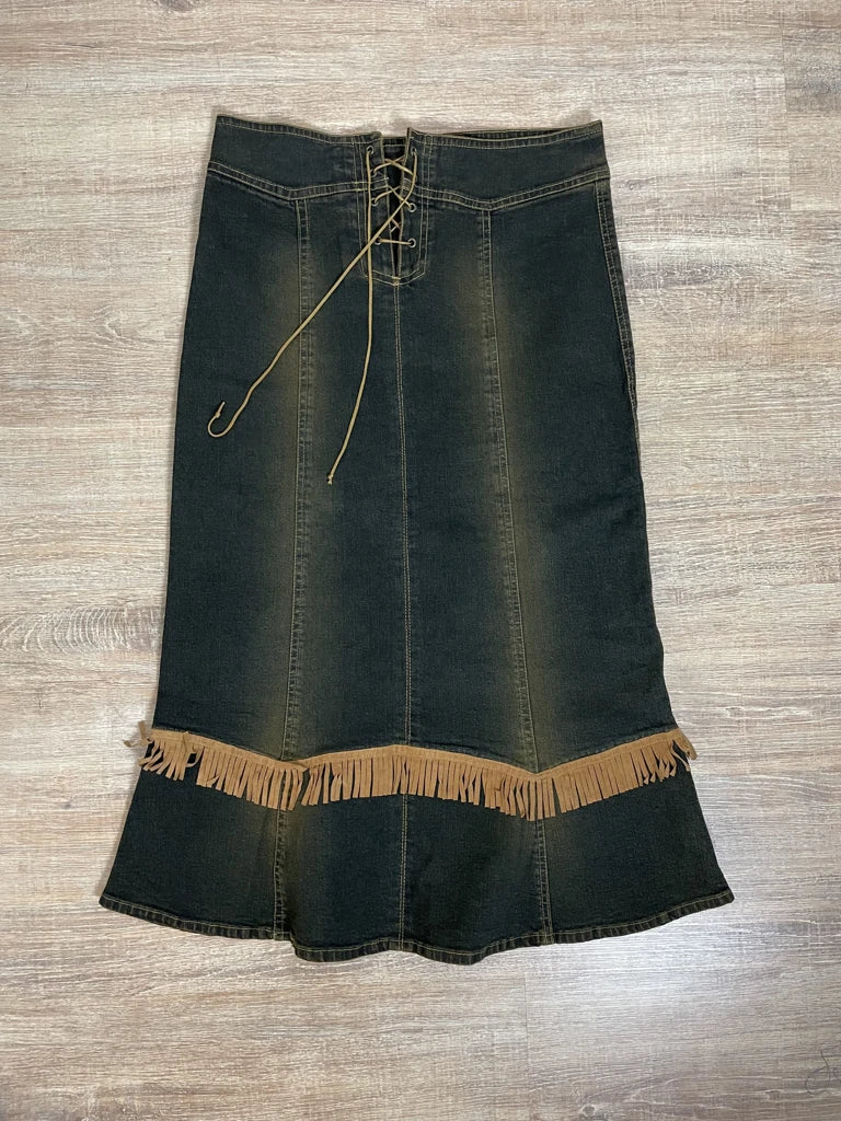 Denim skirt