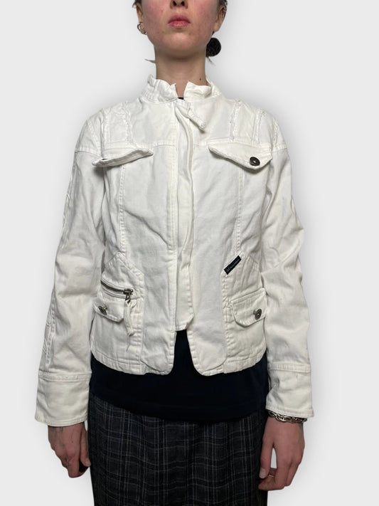 front view, Dolce & Gabbana Jeans Jacket, vintage Y2K second hand piece