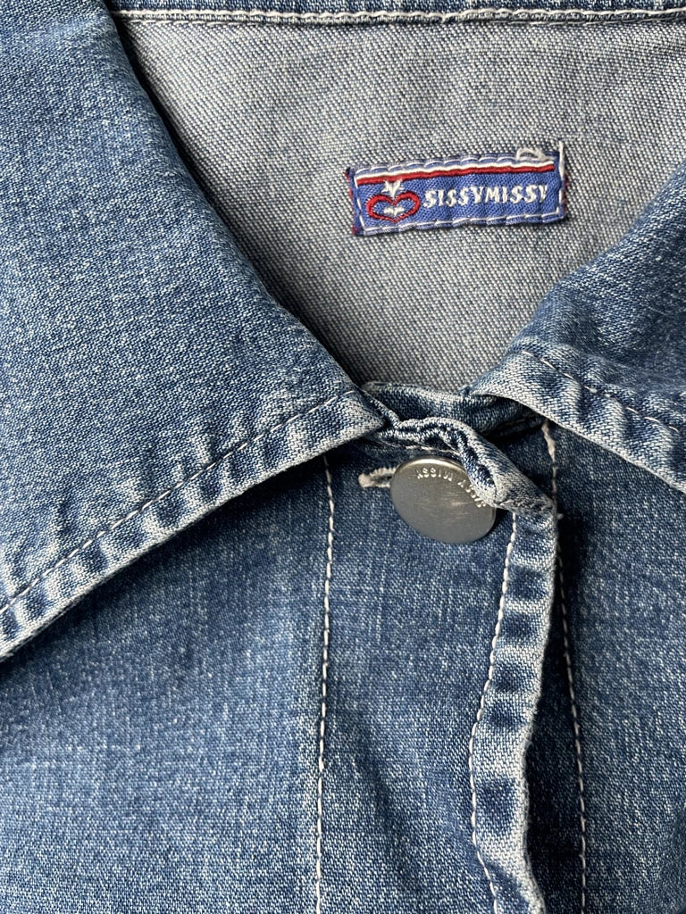 detail view, Sissy Missy Jeans Jacket, vintage Y2K second hand piece