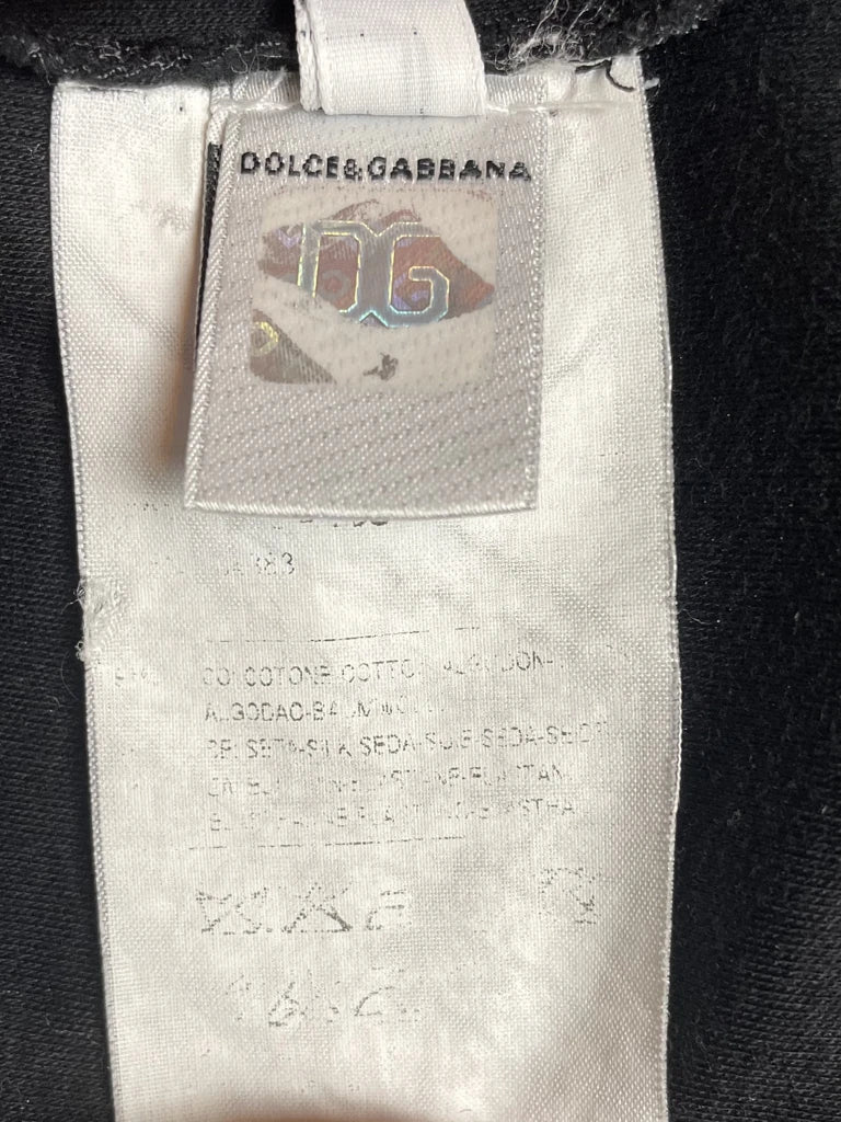 detail view, Dolce & Gabbana Top, vintage Y2K second hand piece