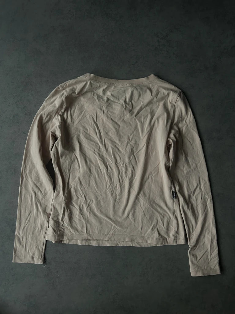 detail view, Moschino Long Sleeve Top, vintage Y2K second hand piece, image 7