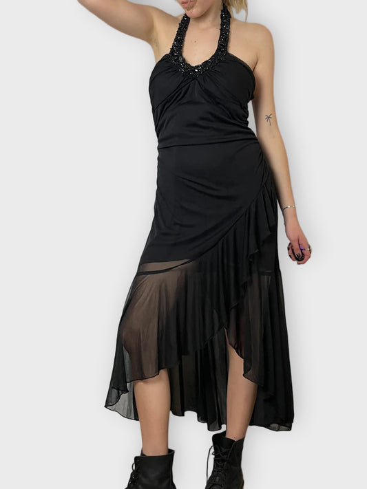 front view, Long Dress, vintage Y2K second hand piece