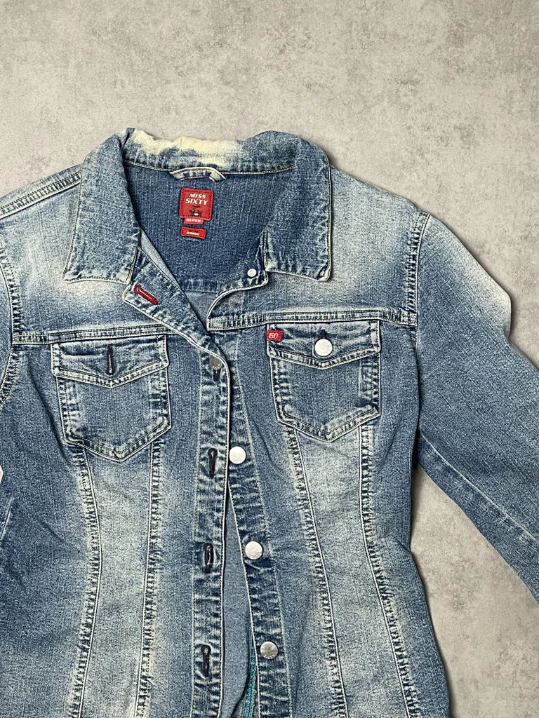 detail view, Miss Sixty Jeans Jacket, vintage Y2K second hand piece, image 4