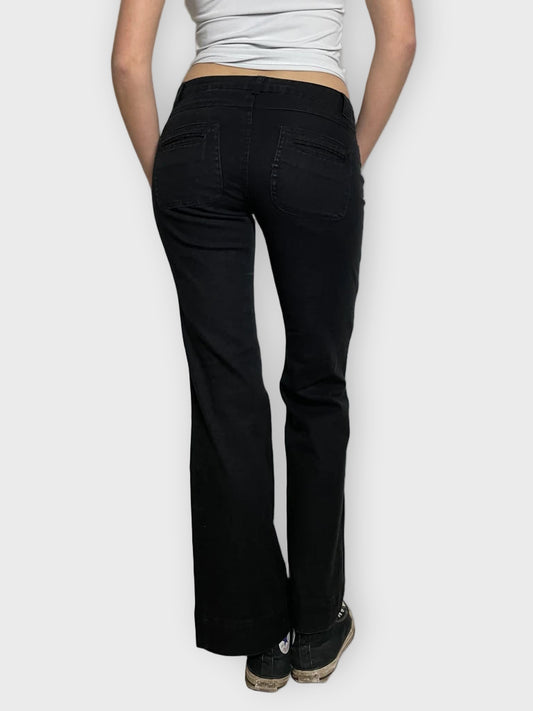 back view, Camaieu Low Waist Jeans, vintage Y2K second hand piece