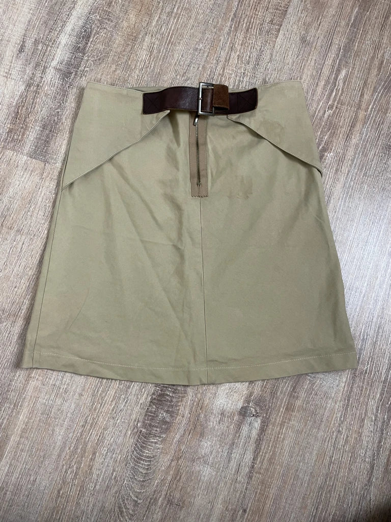 detail view, Crist Inaffe? Skirt with Belt, vintage Y2K second hand piece, image 6