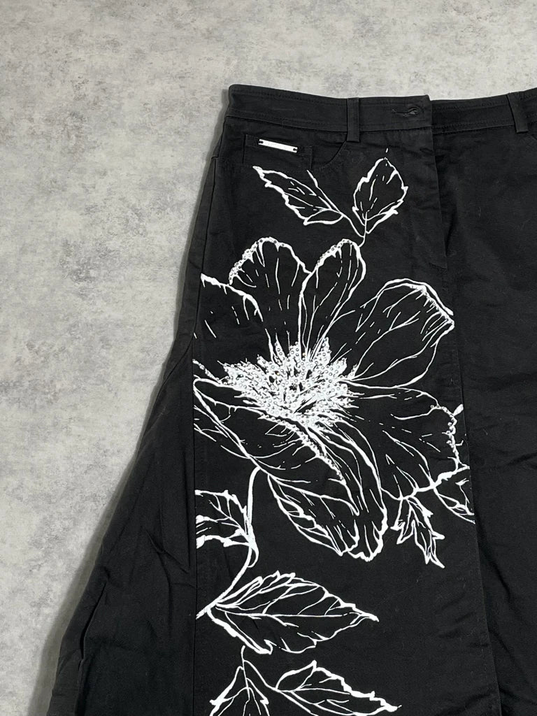valentino flower skirt (M)