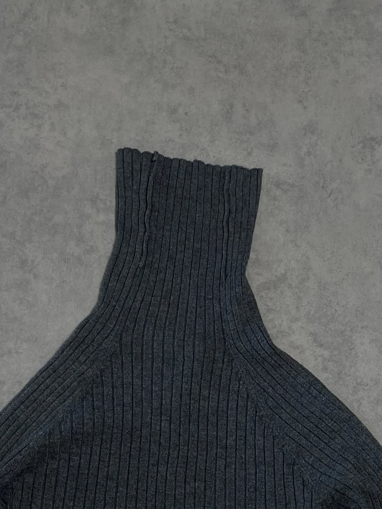 detail view, INC Turtle Neck Jumper, vintage Y2K second hand piece, image 4