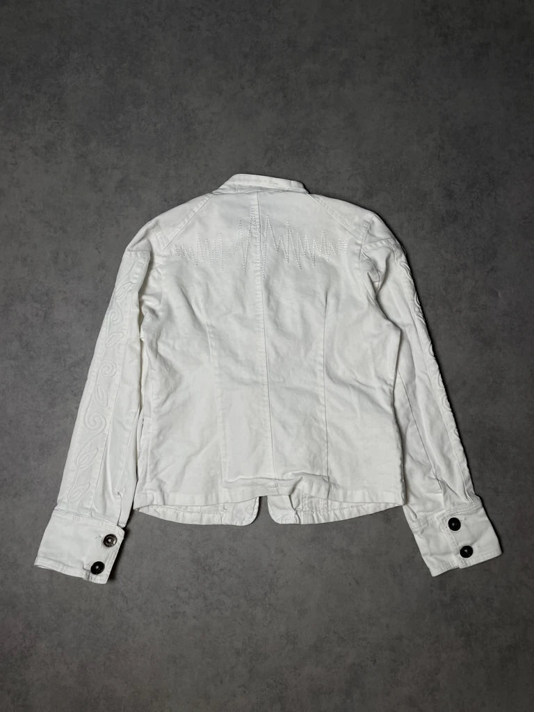 detail view, Dolce & Gabbana Jeans Jacket, vintage Y2K second hand piece, image 5
