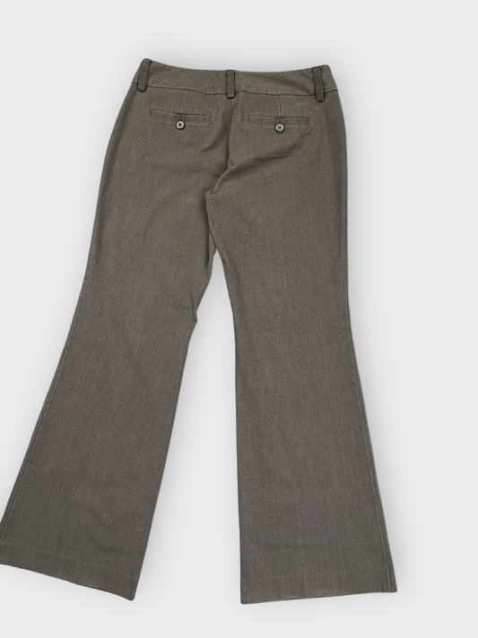New York & Company Grey Flared Suit Pants (S)