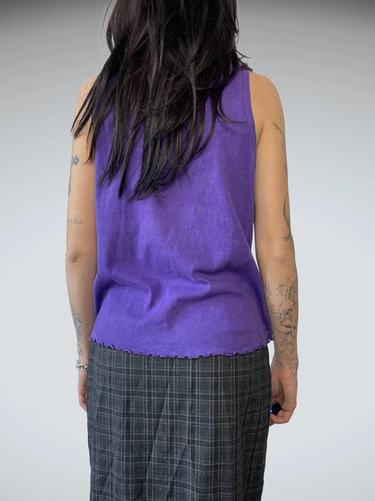back view, Evie Lila Top, vintage Y2K second hand piece