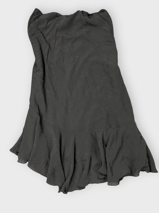 Midnight Ruffle Maxi Skirt (M)
