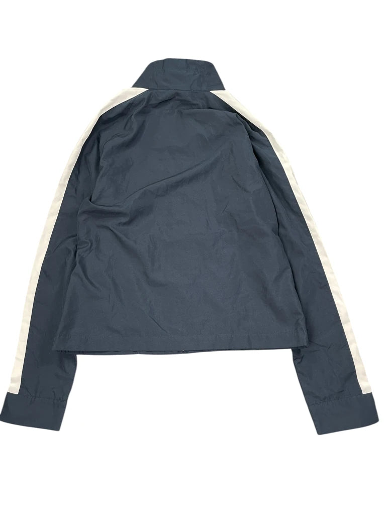 back view, Nike Navy Blue Track Jacket, vintage Y2K second hand piece