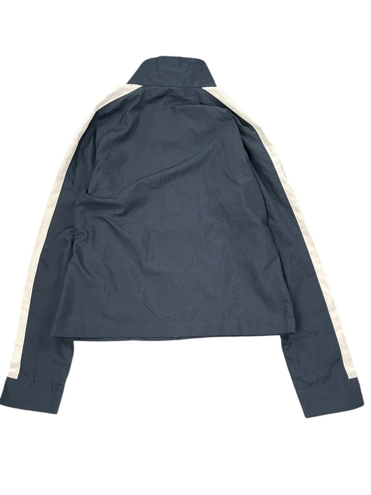 back view, Nike Navy Blue Track Jacket, vintage Y2K second hand piece