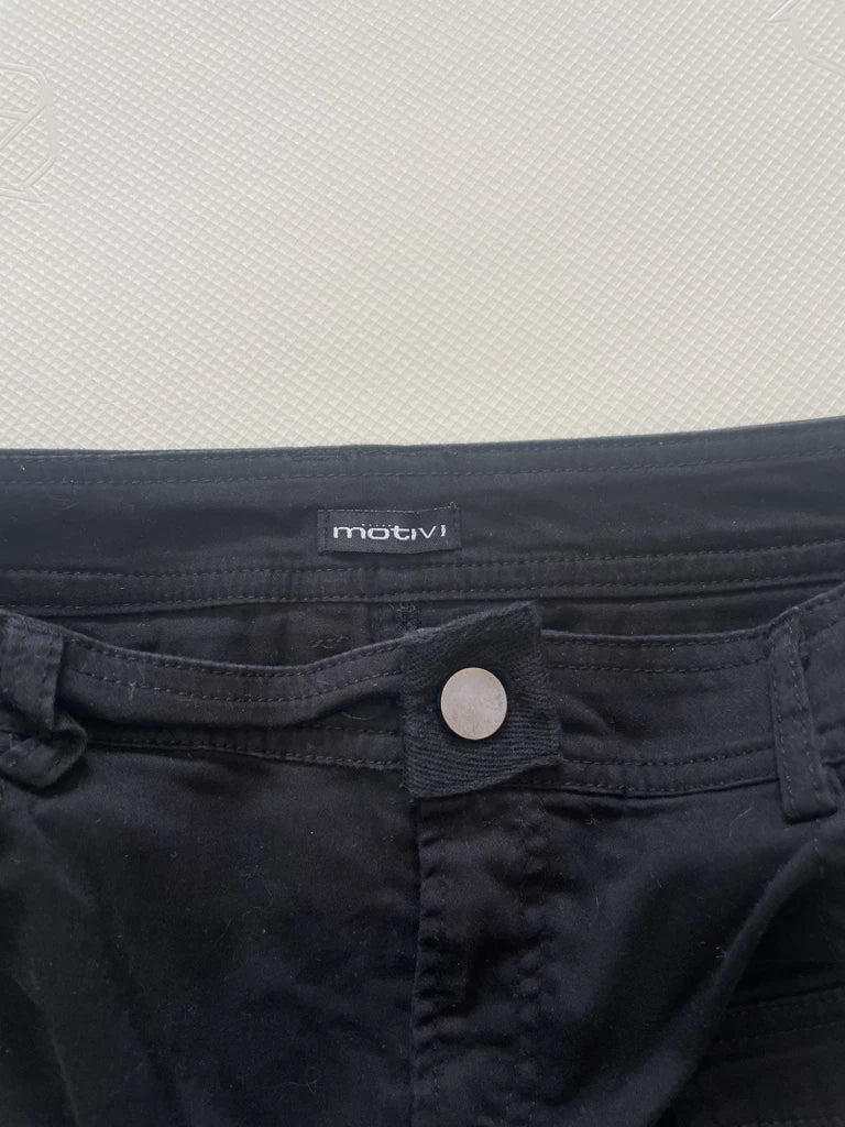 detail view, Motivi Cotton Mini S2000s kirt, vintage Y2K second hand piece