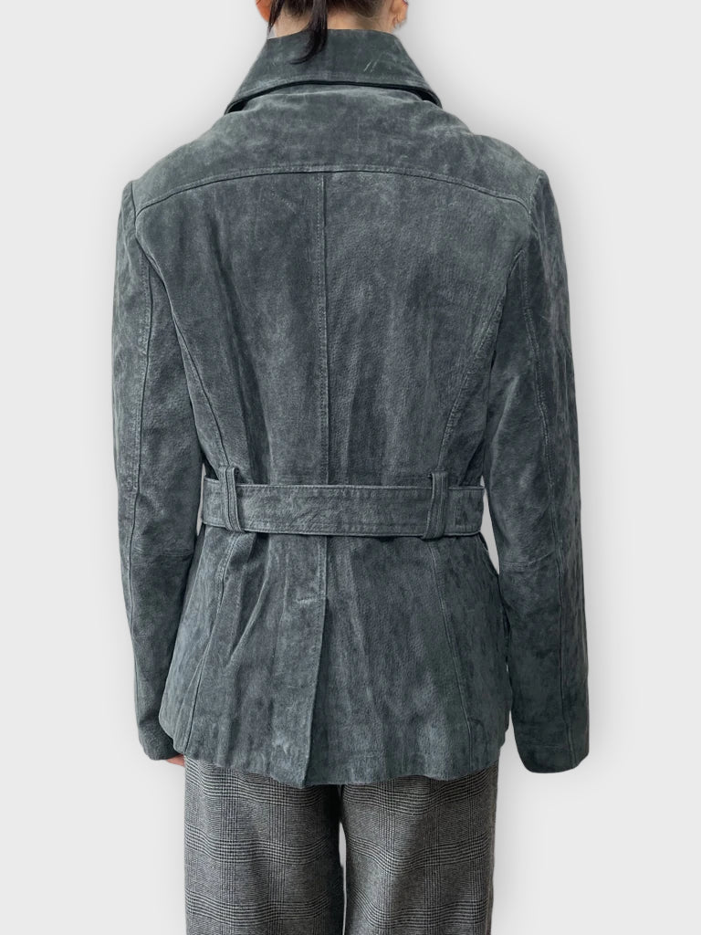 back view, Project Leather Jacket, vintage Y2K second hand piece