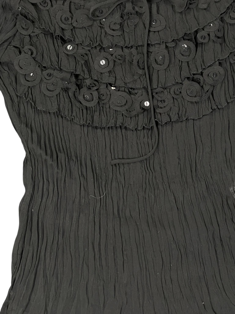 detail view, Kaelyn Max Dress Top with Chest Detail, vintage Y2K second hand piece, image 4