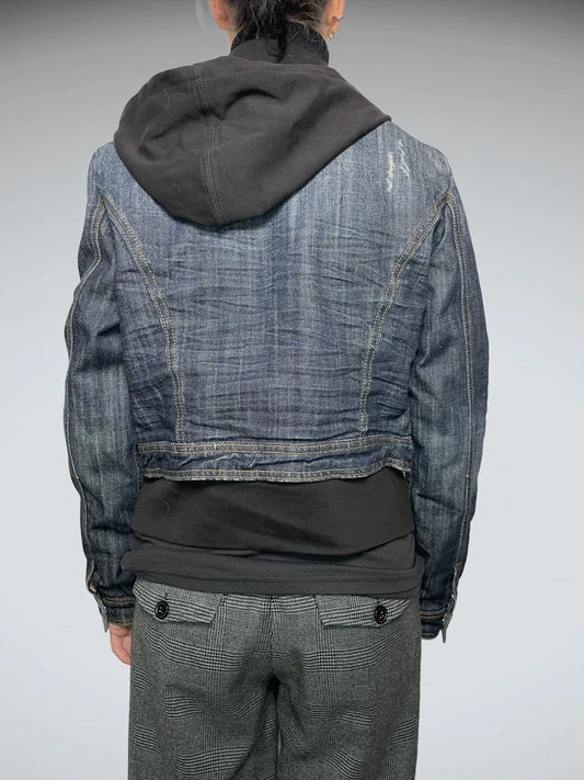 Sweatshirt Jeans Jacket (L)