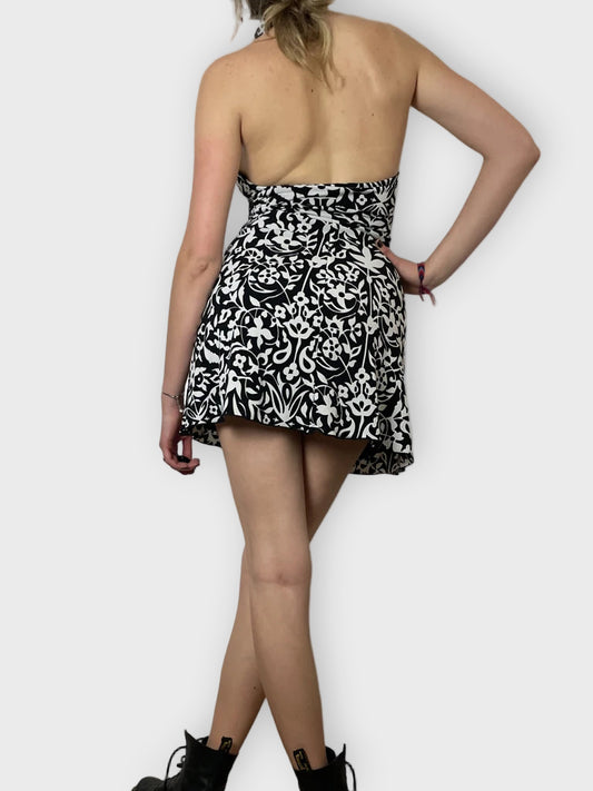 back view, Halter Dress, vintage Y2K second hand piece