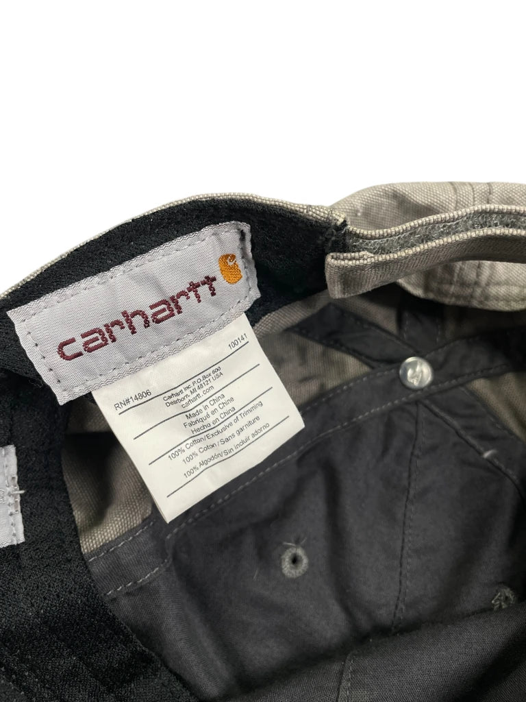 detail view, Carhartt Light Olive Cap (ONESIZE), vintage Y2K second hand piece, image 4