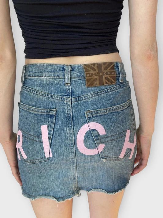 Richmond denimnederdel fra 2000'erne