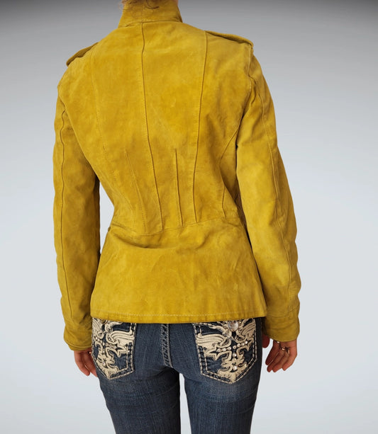 back view, List Jacket, vintage Y2K second hand piece