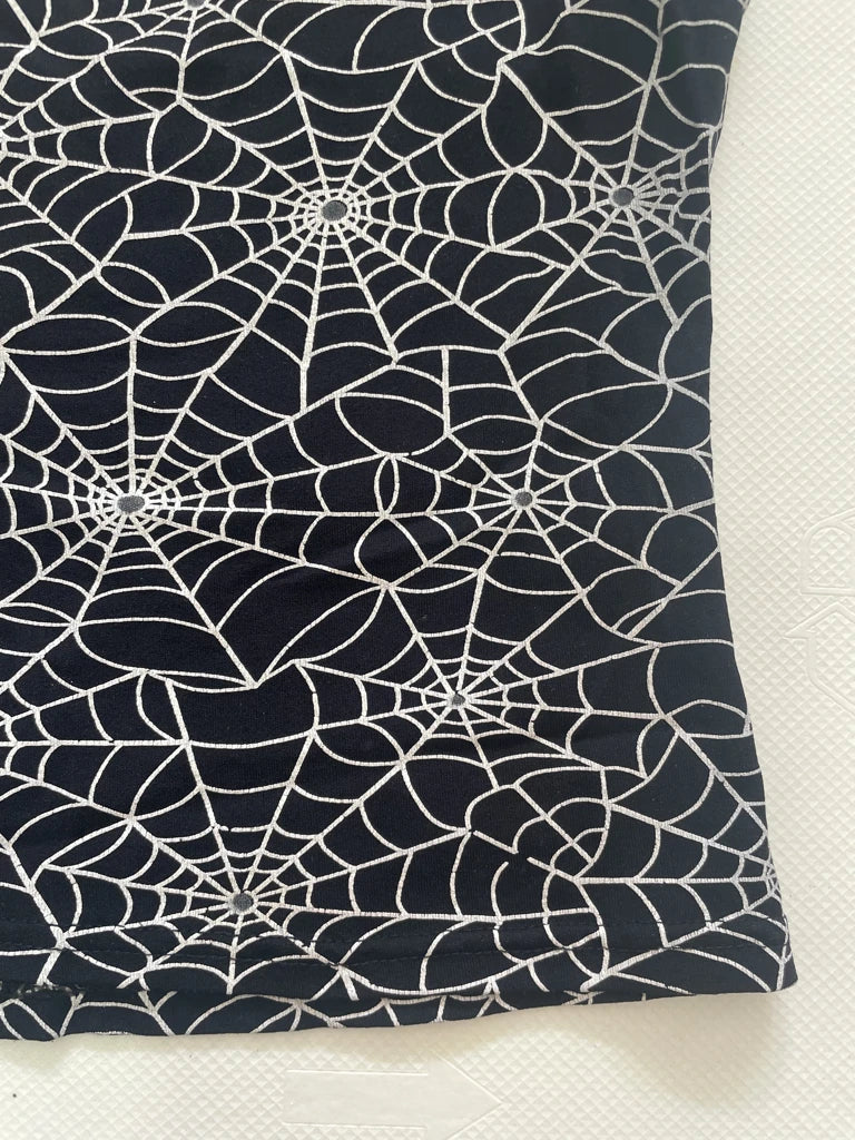 Y2K Spiderweb Top (XS)