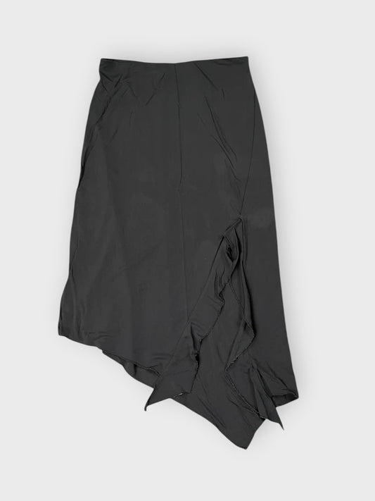 front view, Express Chic Asymmetric Skirt, vintage Y2K second hand piece