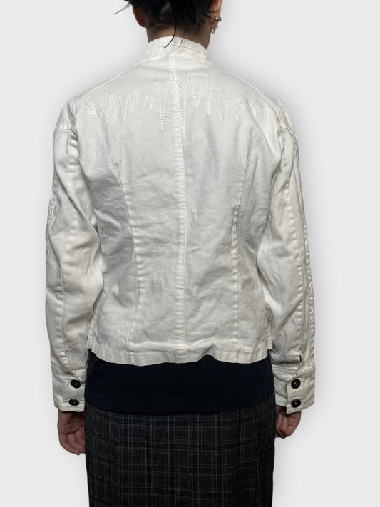 back view, Dolce & Gabbana Jeans Jacket, vintage Y2K second hand piece