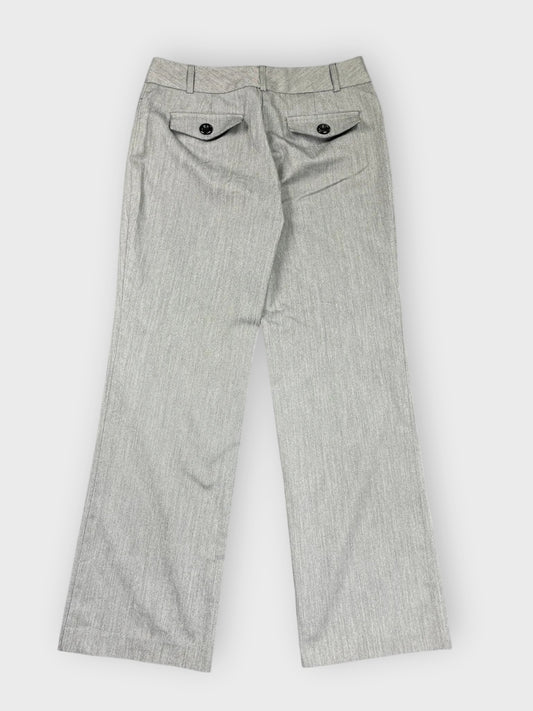 back view, Studio 1940 Grey Suit Pants, vintage Y2K second hand piece