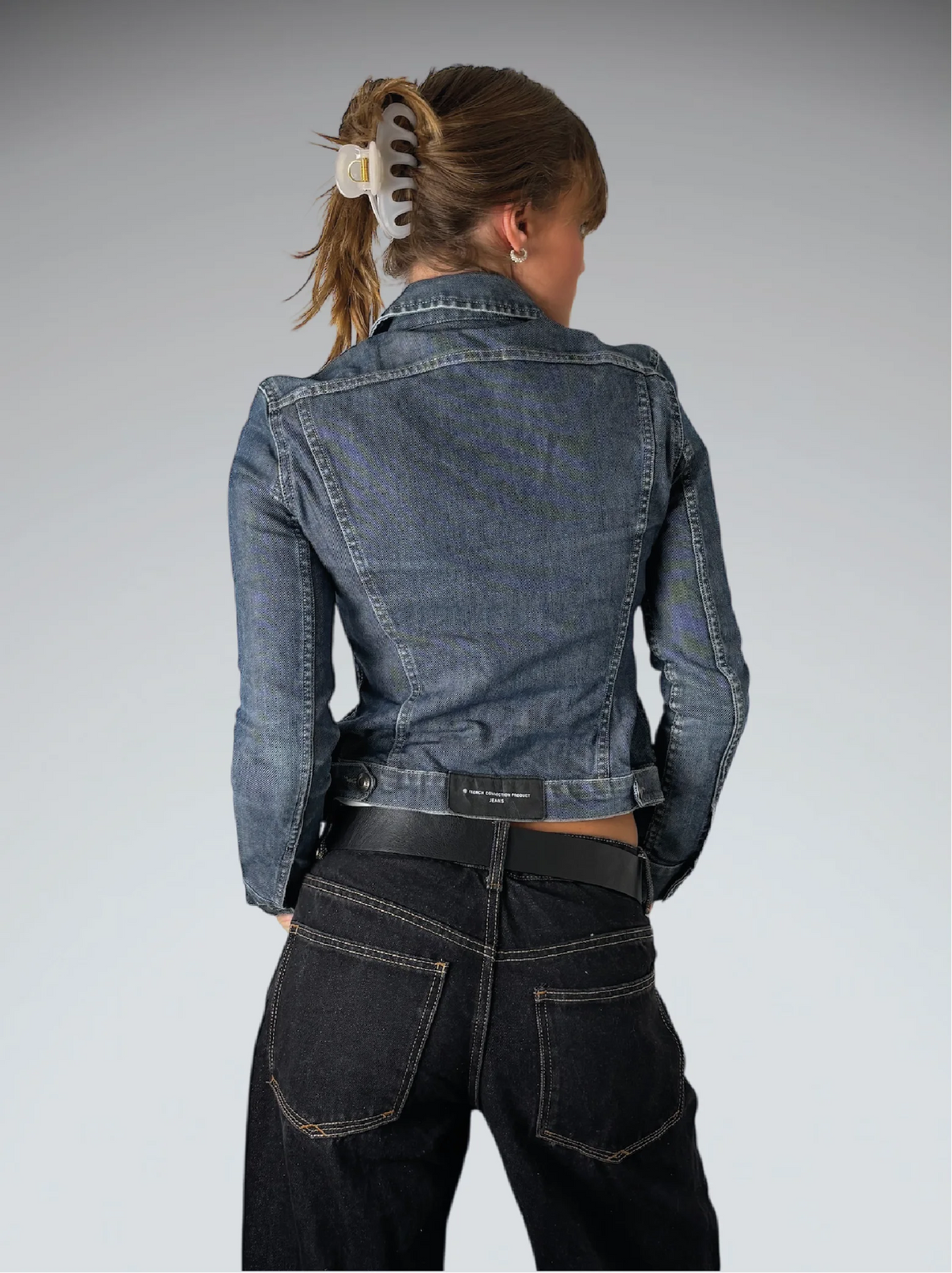 French Connection Tailored Denim Blazer Women (S)