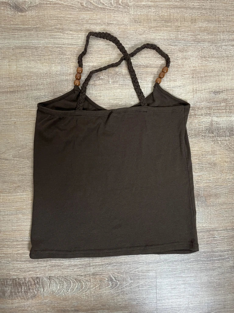 detail view, Sweanall Sleeveless Top, vintage Y2K second hand piece, image 4
