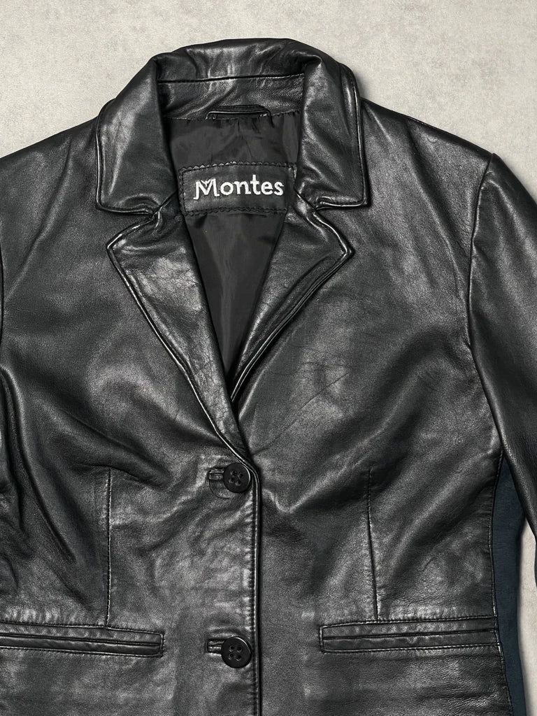 detail view, Montes Jacket, vintage Y2K second hand piece